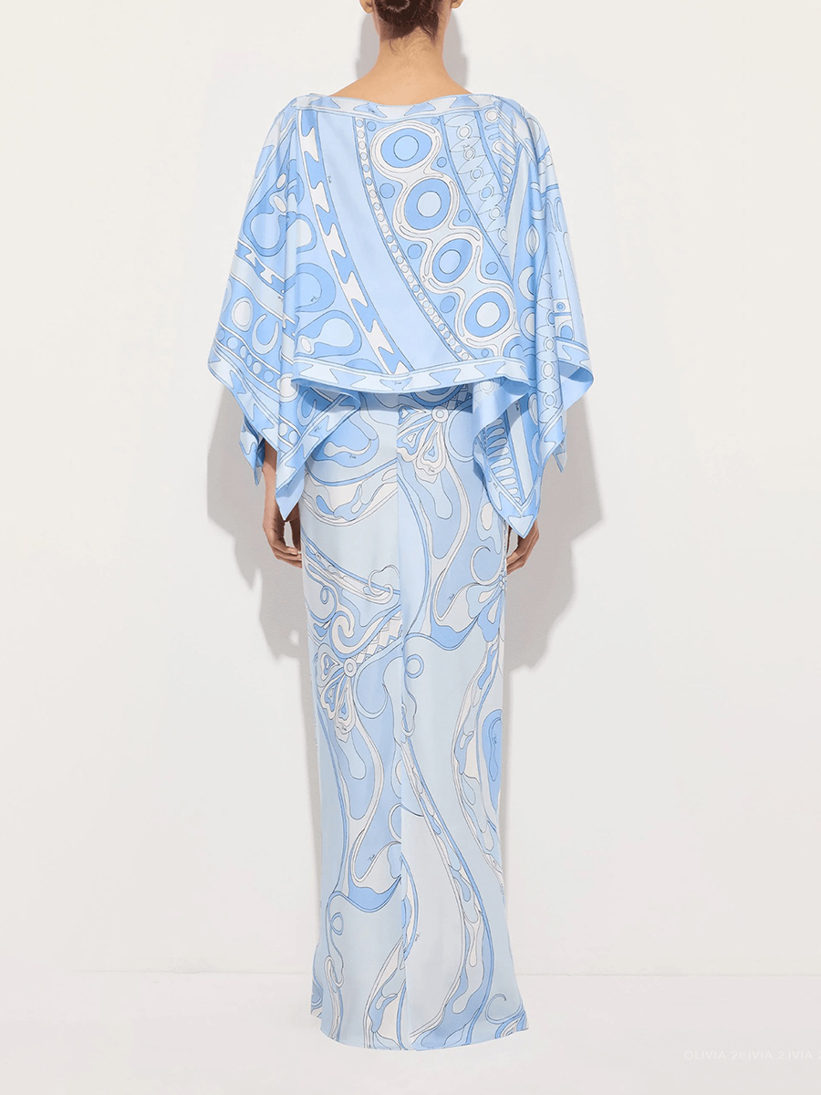 ชุดเซ็ตสองชิ้นลายพิมพ์นามธรรมส - Formal Women'S Wear บทวิจารณ์และราคา