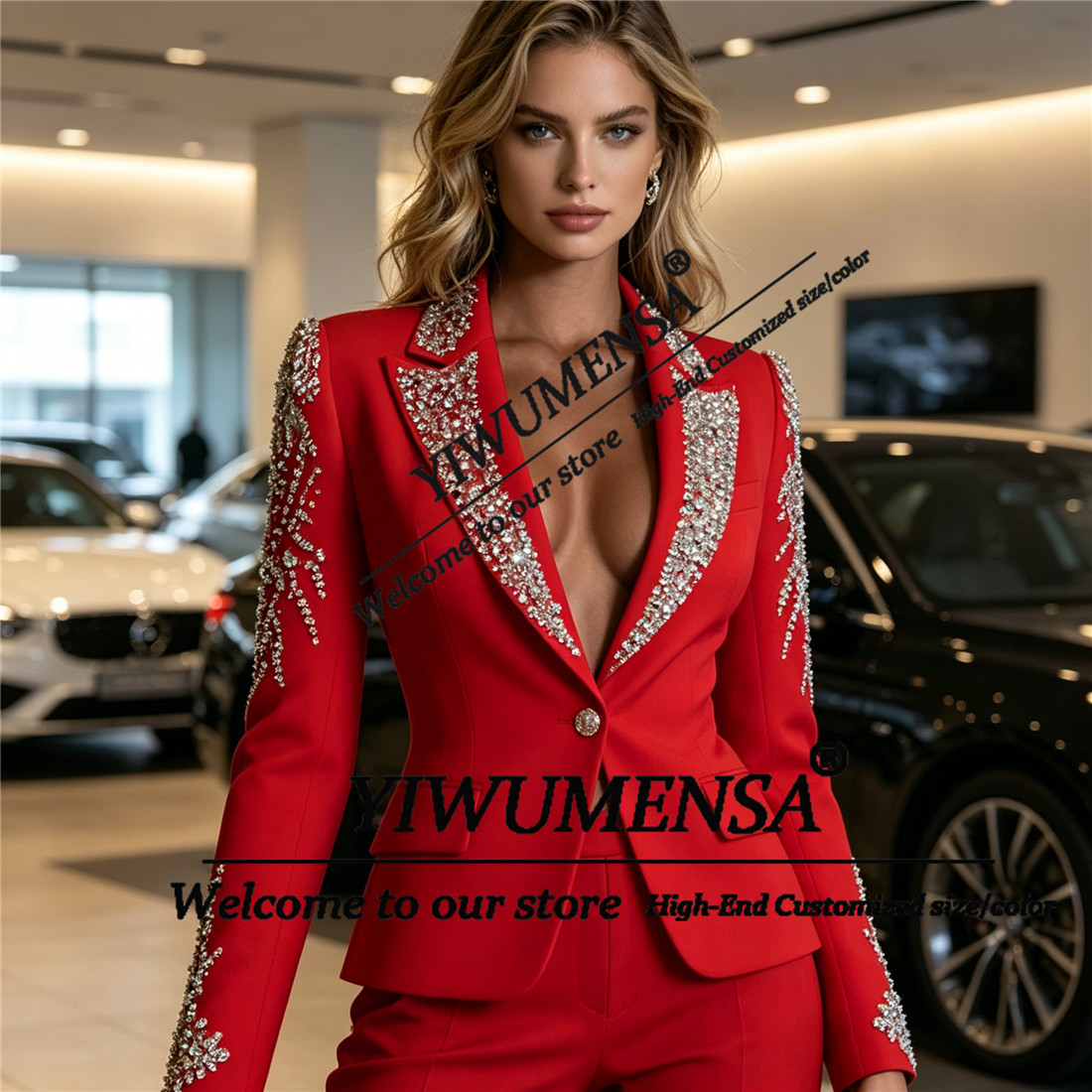 ชุดสูทผู้หญิงหรูหรา 2 ชิ้น ประ - Formal Women'S Wear บทวิจารณ์และราคา