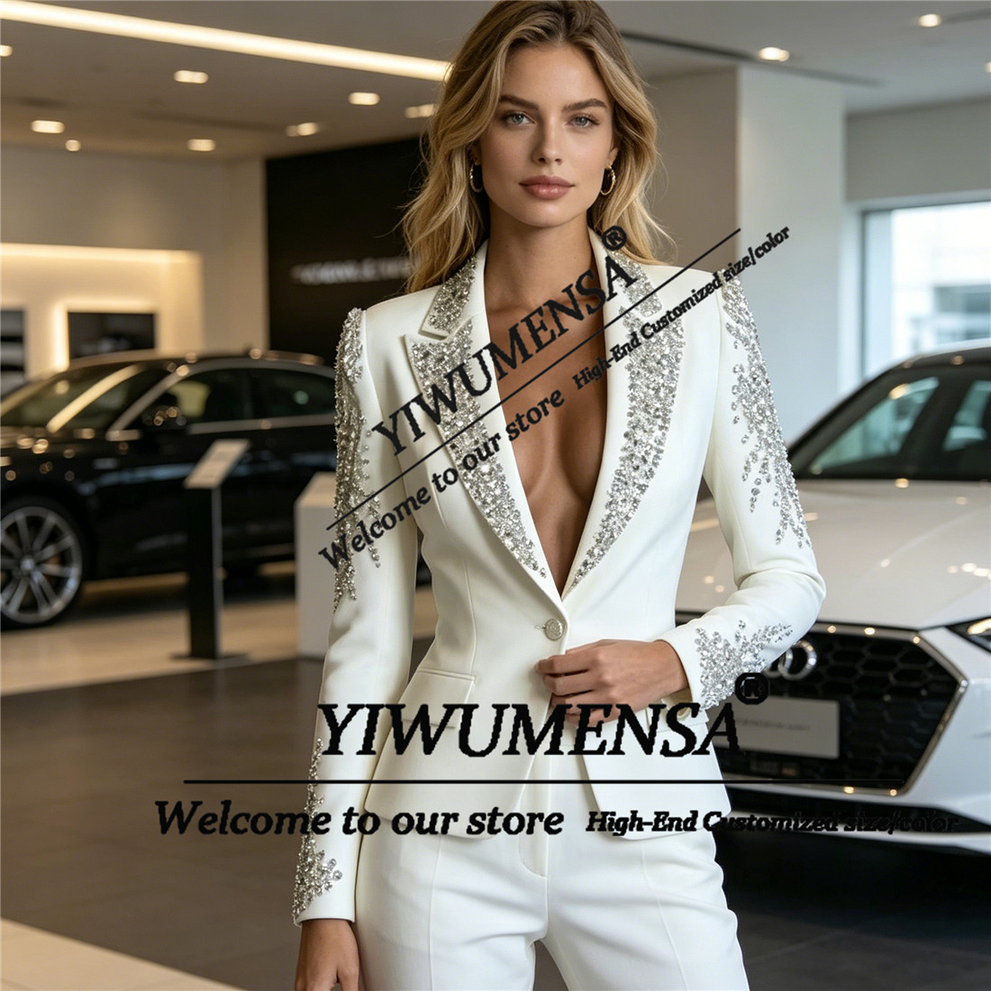 ชุดสูทผู้หญิงหรูหรา 2 ชิ้น ประ - Formal Women'S Wear บทวิจารณ์และราคา