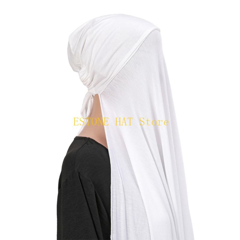 49MF ผ้าโพกศีรษะผ้าคลุมไหล่ฮิญ - Women Formal Wear Hijab บทวิจารณ์และราคา