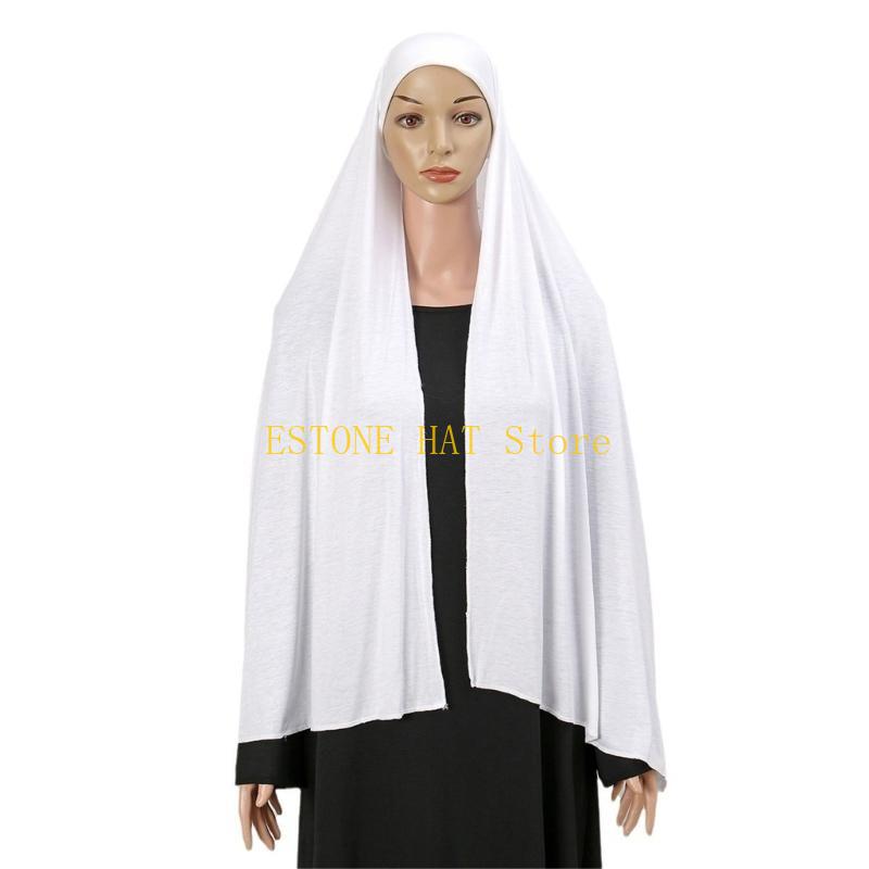 49MF ผ้าโพกศีรษะผ้าคลุมไหล่ฮิญ - Women Formal Wear Hijab บทวิจารณ์และราคา