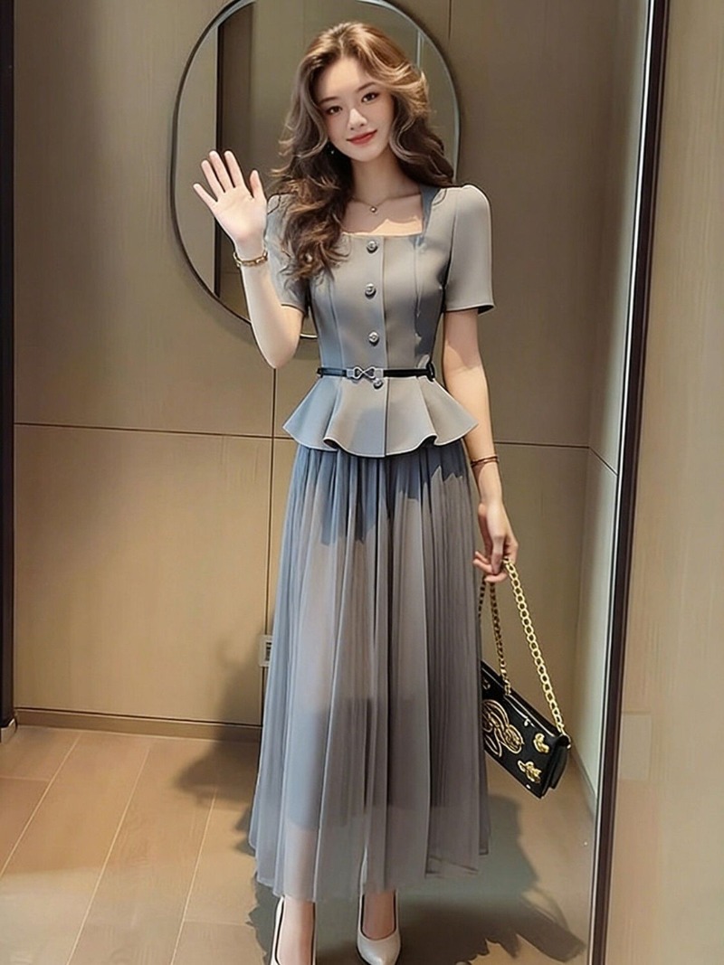 ชุดแฟชั่นเกาหลีฤดูร้อนใหม่สำหร - Women Formal Wear For Summer บทวิจารณ์และราคา
