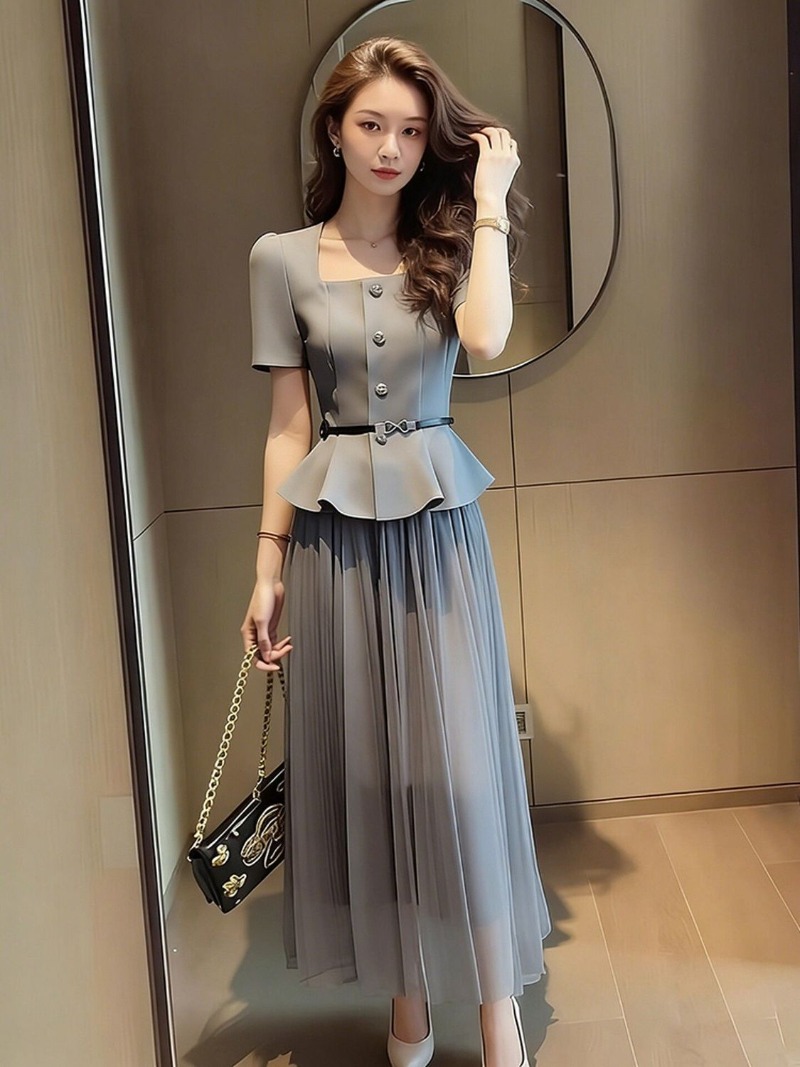 ชุดแฟชั่นเกาหลีฤดูร้อนใหม่สำหร - Women Formal Wear For Summer บทวิจารณ์และราคา
