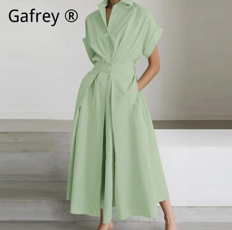 5XL 0XL ชุดเดรสผ้าลินินสีพื้นค - Women'S Formal Wear Cardigan บทวิจารณ์และราคา
