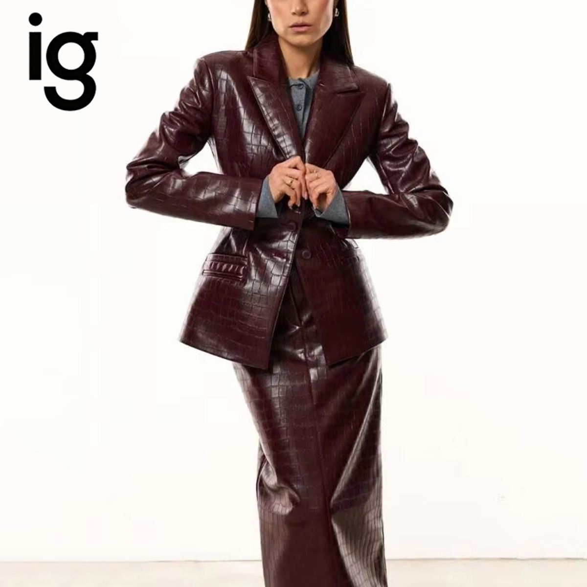 ชุดสูท 2 ชิ้นสำหรับผู้หญิง IG  - Formal Women'S Wear บทวิจารณ์และราคา