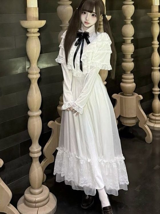 ชุดเดรสลูกไม้แขนสั้นสไตล์ญี่ปุ - Formal Women'S Wear บทวิจารณ์และราคา