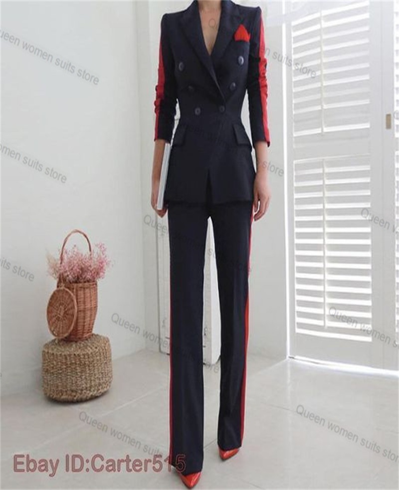 สีแดงสีดําฤดูใบไม้ร่วงผู้หญิงช - Women Formal Wear Black บทวิจารณ์และราคา
