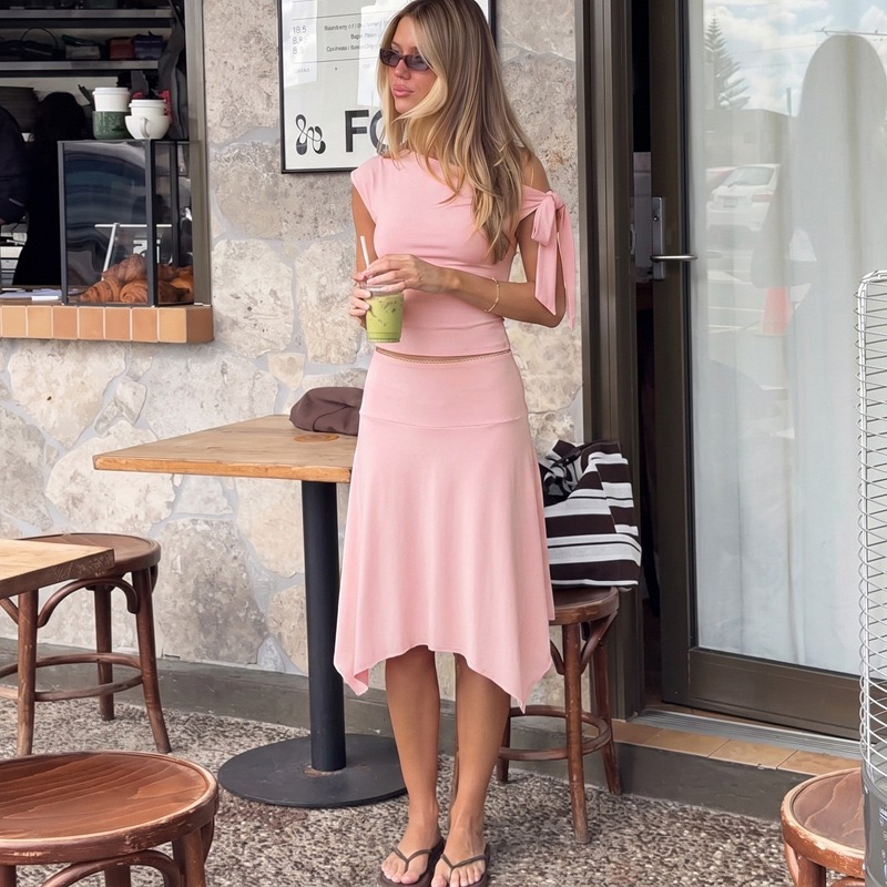 ชุดเซ็ต 2 ชิ้นสำหรับผู้หญิง เส - Women Formal Wear For Summer บทวิจารณ์และราคา