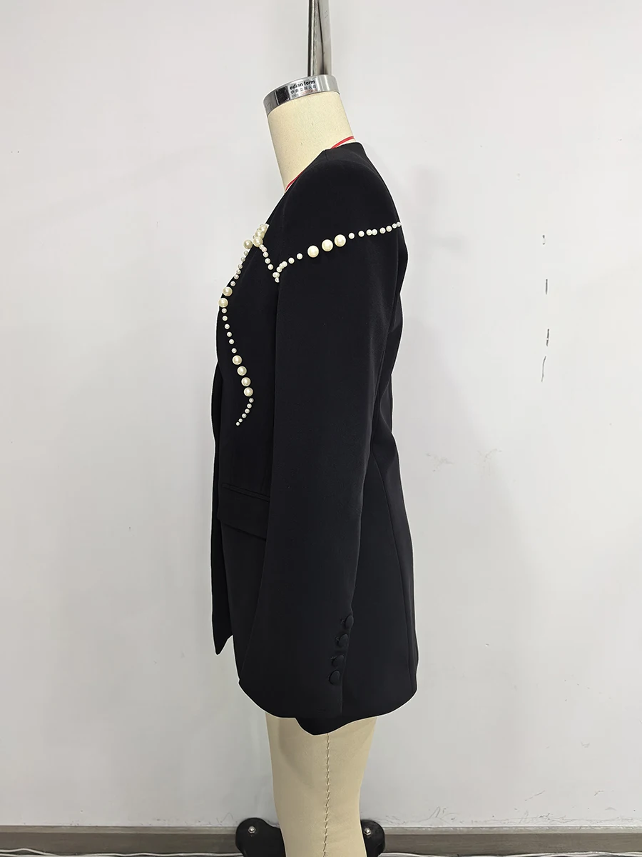 เสื้อเบลเซอร์สีดำพรีเมียม TWOT - Women Formal Wear Black บทวิจารณ์และราคา