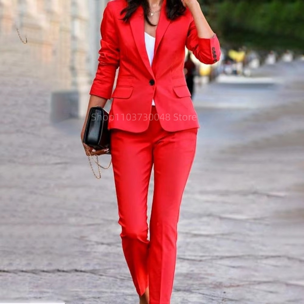แฟชั่นชุดสูทสตรีสำหรับออฟฟิศ เ - Formal Women'S Wear บทวิจารณ์และราคา